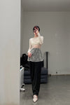 RUI Crochet Low Heels RSS22SH01 Grey